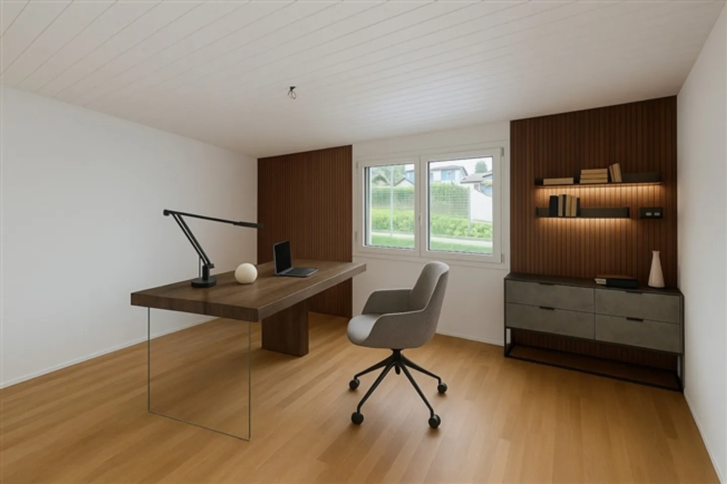 «Außergewöhnliches Haus zwischen Natur und zeitgenössischer Stadt in der Nähe von Riaz» - Foto 5 von 14