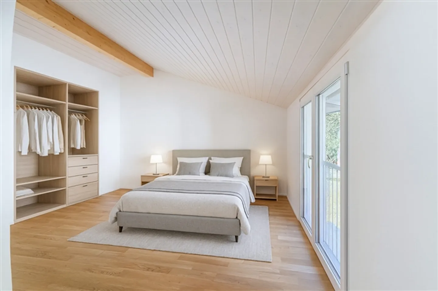 «Außergewöhnliches Haus zwischen Natur und zeitgenössischer Stadt in der Nähe von Riaz» - Foto 9 von 14