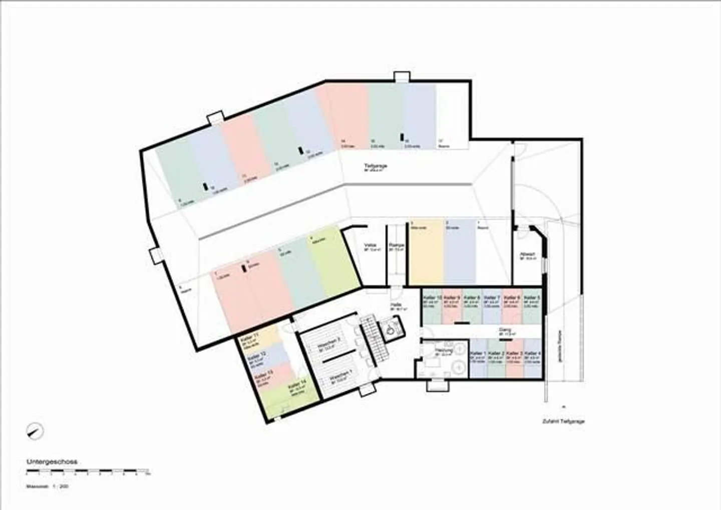 Appartamento al piano terra in un nuovo edificio moderno a Mels - Foto 13 di 14
