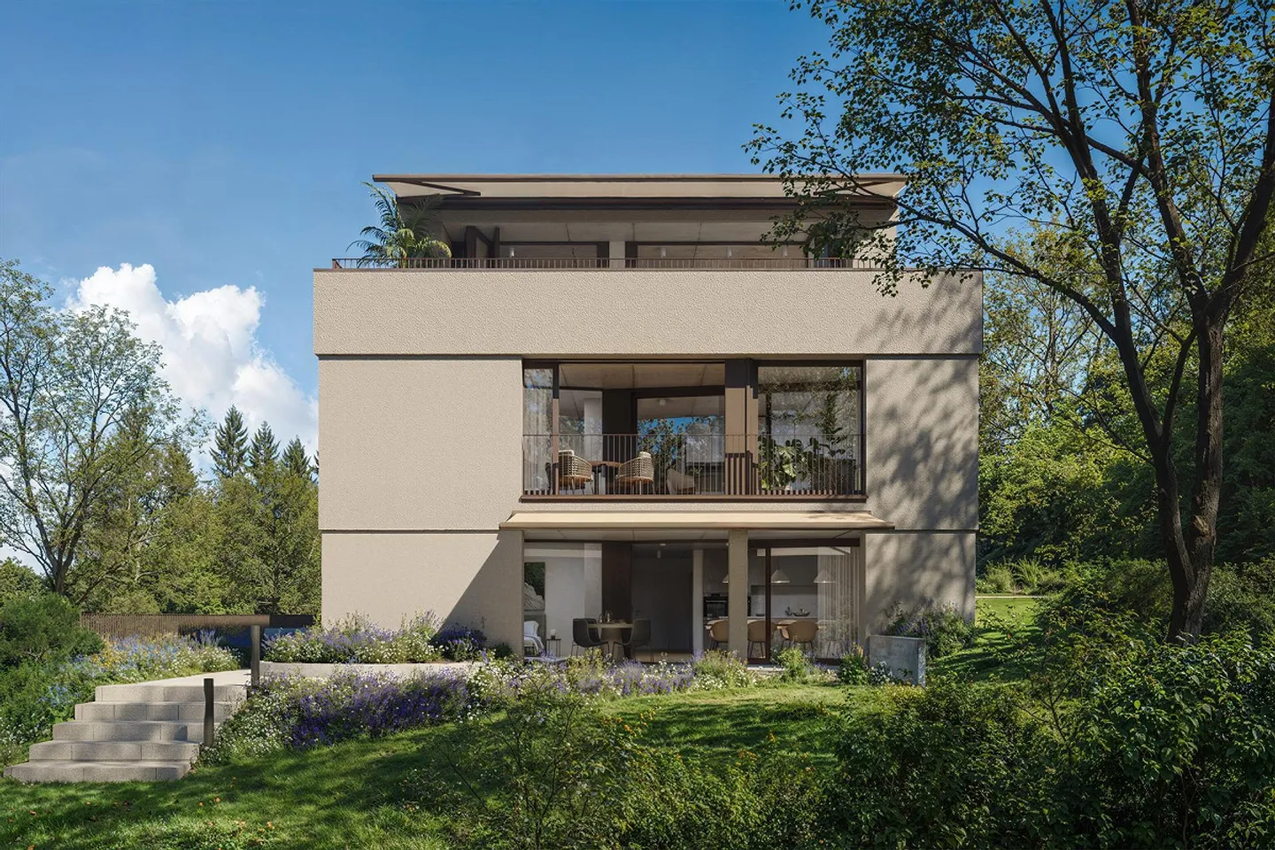 Stilvolle Wohnung mit Wintergarten - Foto 2 von 6