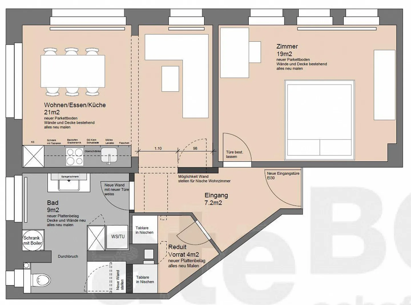 Appartamento elegante in città da affittare - Foto 8 di 8