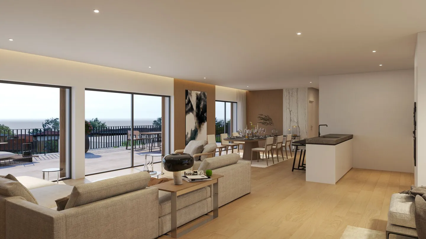 Le ciel est la limite : nouvel appartement en attique avec chambre principale et terrasse de 79 m² - Photo 3 sur 15