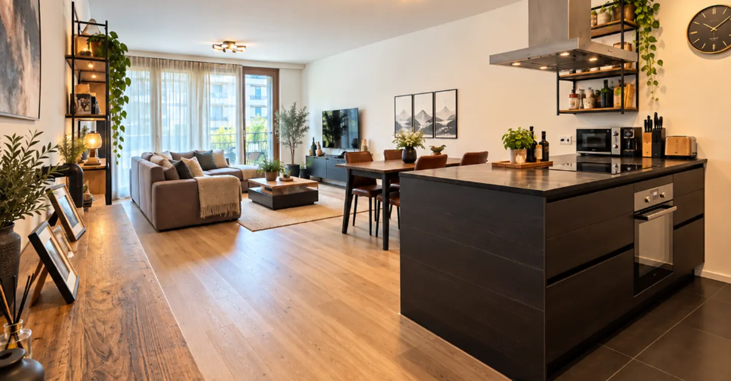 Appartement moderne dans un éco quartier - Photo 4 sur 11