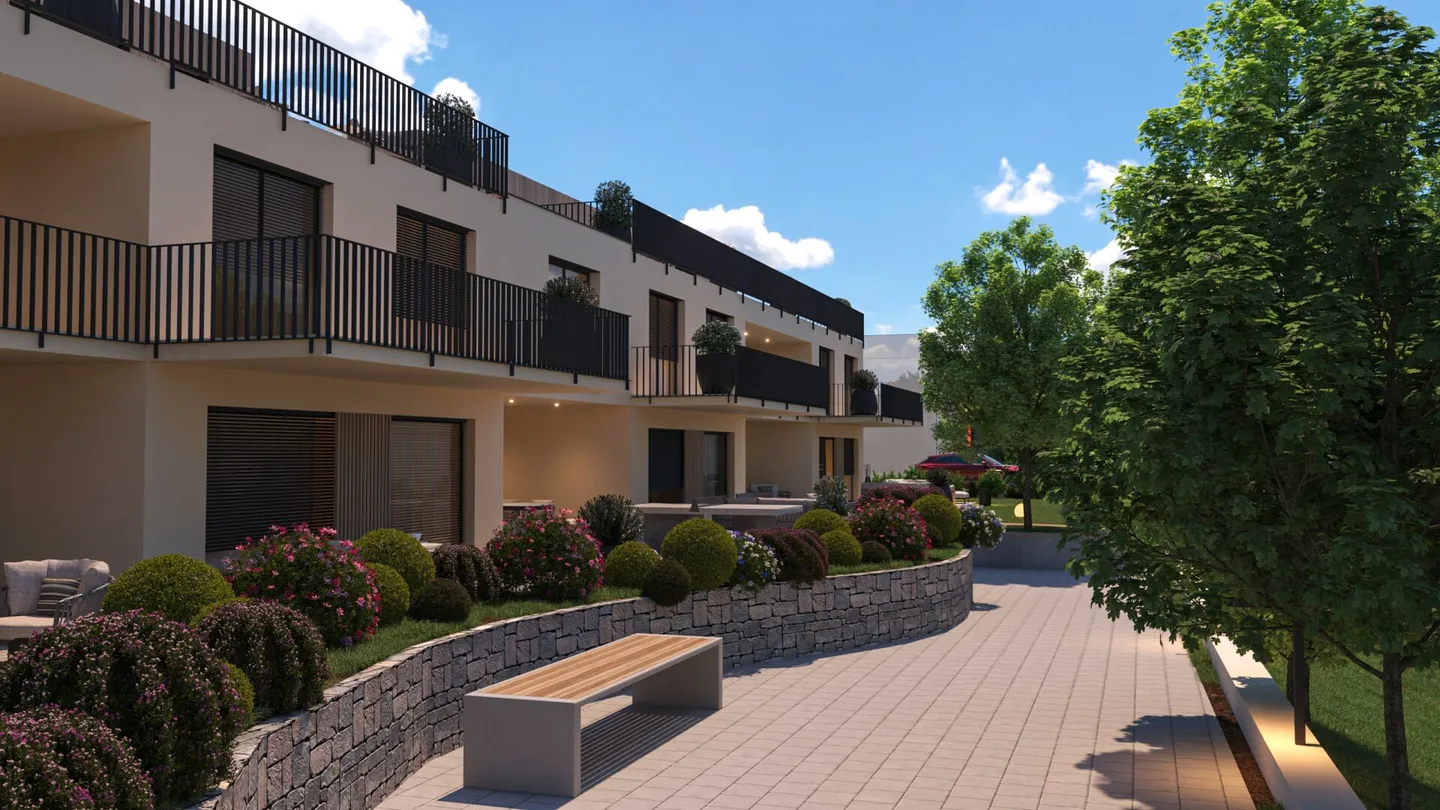 Le ciel est la limite : nouvel appartement en attique avec chambre principale et terrasse de 79 m² - Photo 13 sur 15