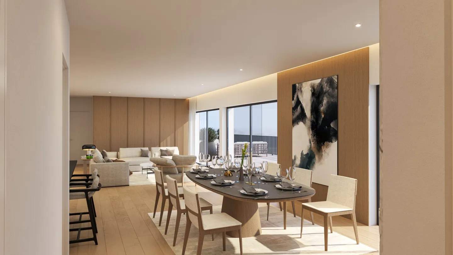 Le ciel est la limite : nouvel appartement en attique avec chambre principale et terrasse de 79 m² - Photo 4 sur 15