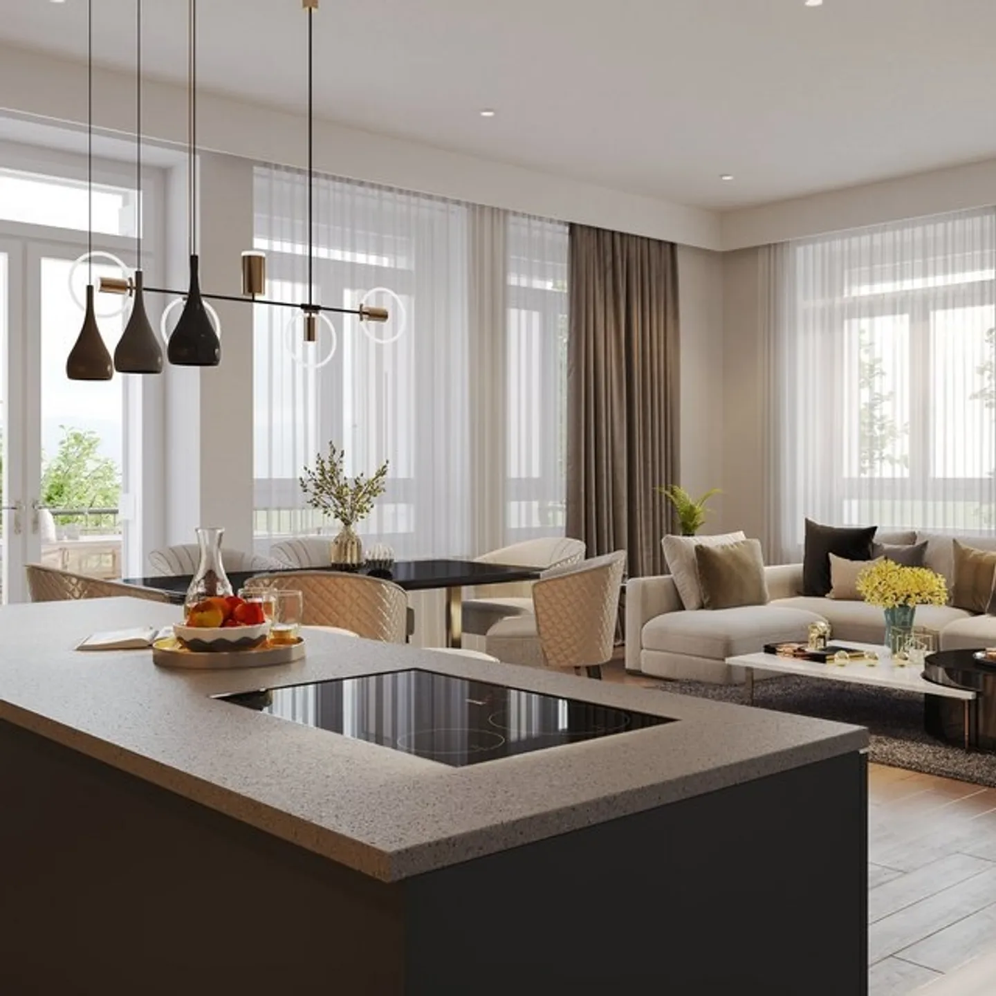 Appartements Stylés dans une École Historique - Photo 4 sur 9