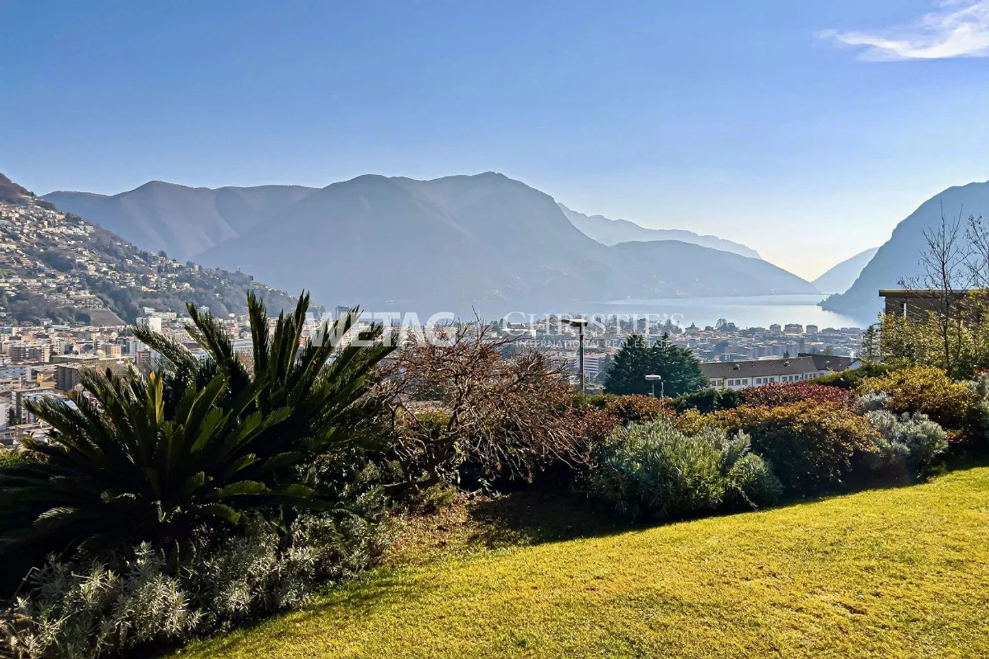 Lugano-Savosa : Appartement avec grand jardin privé et vue sur le lac de Lugano - Photo 2 sur 10