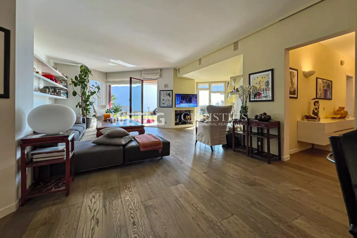 Lugano-Savosa : Appartement avec grand jardin privé et vue sur le lac de Lugano - Photo 3 sur 10