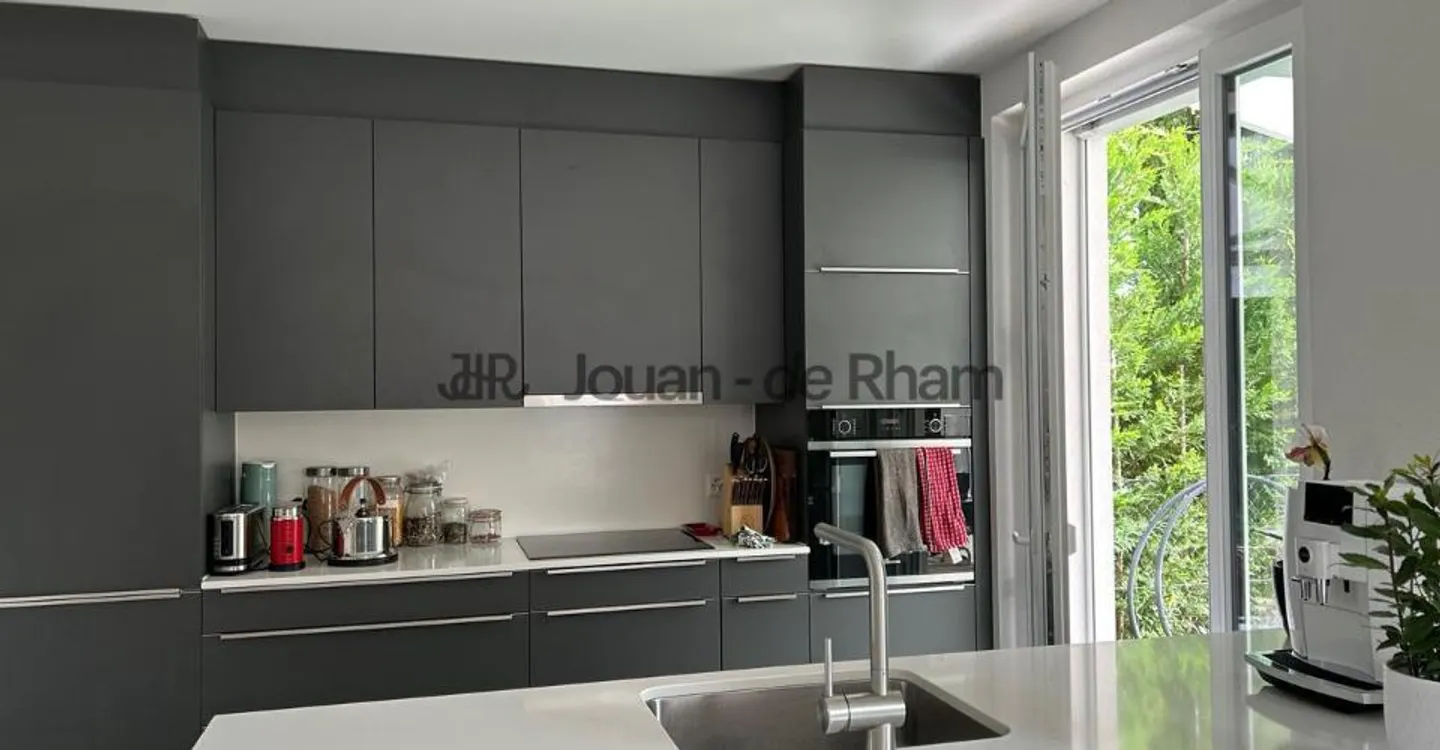 Ruhig in Coppet - Moderne und Helle Doppelhaushälfte - Foto 3 von 7