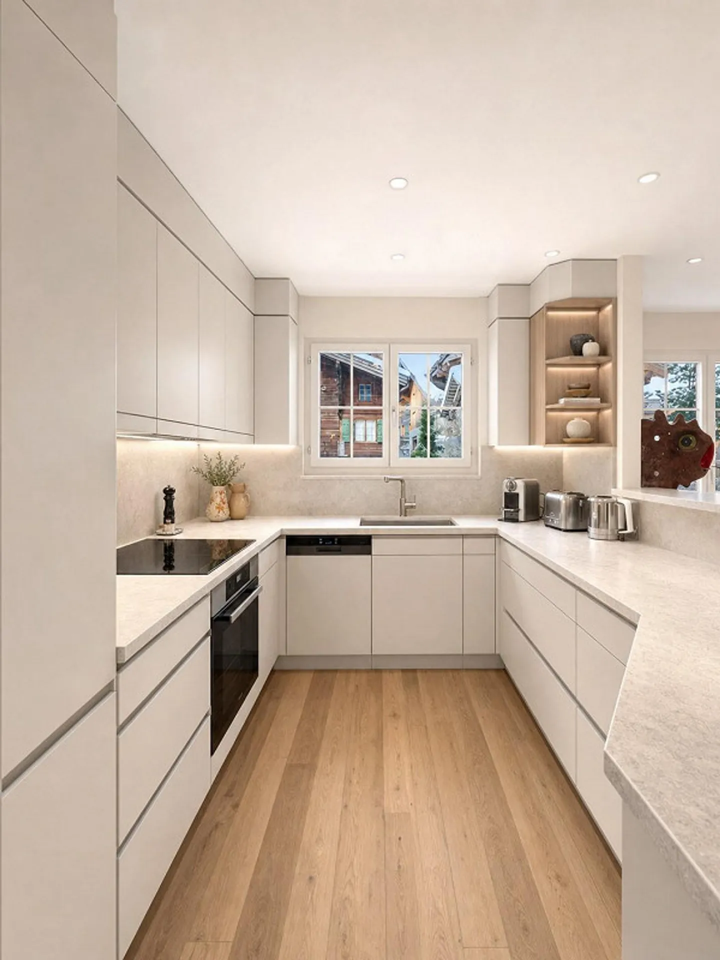 Appartamento di 3½ stanze in proprietà nel centro storico del villaggio di Saanen - Foto 7 di 13