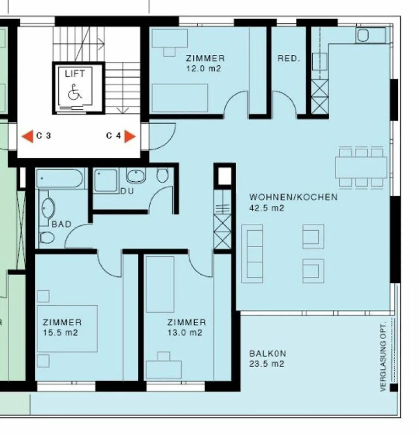Helle 4.5-Zimmer-Wohnung - Foto 12 von 12