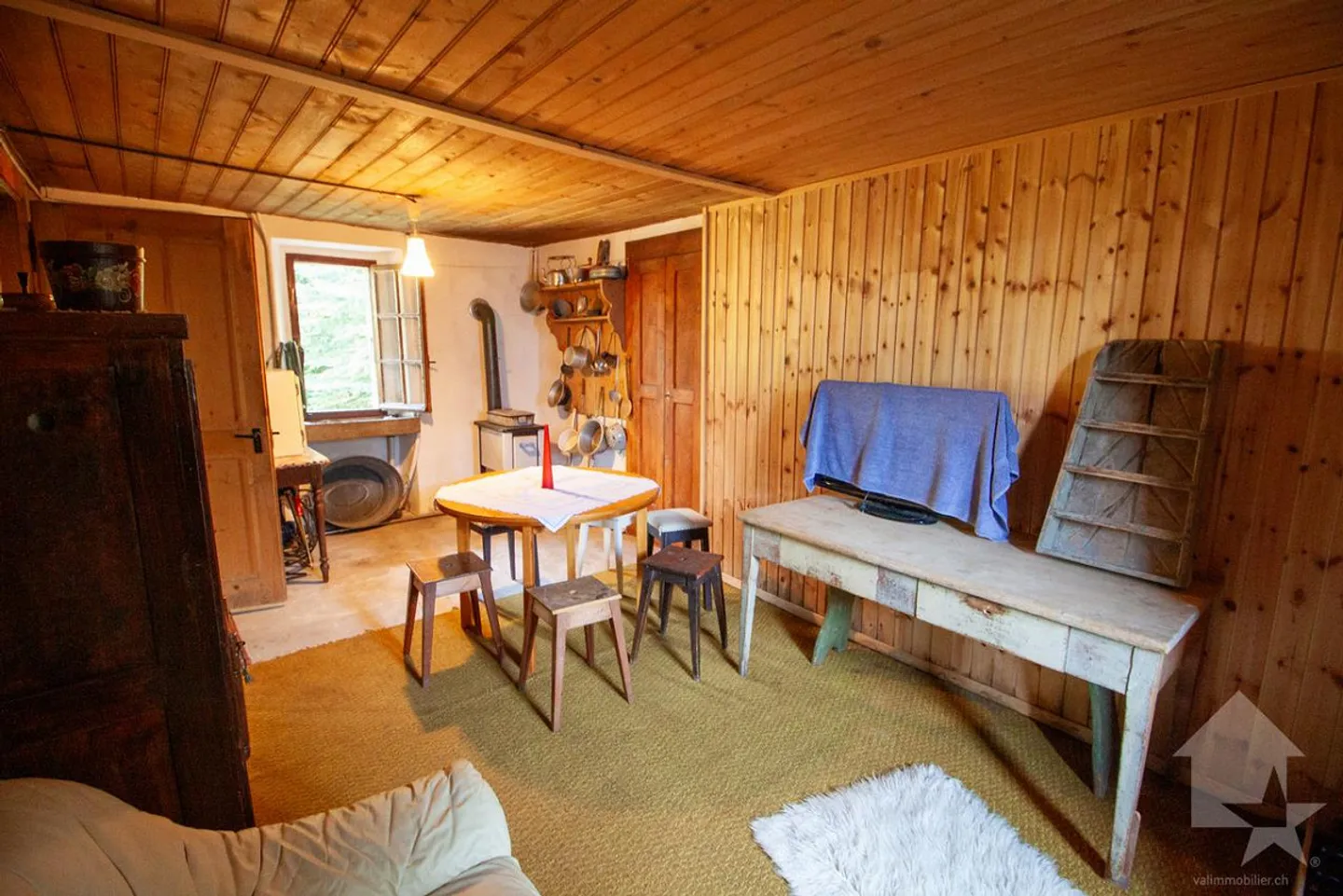 Chalet autentico del Vallese, a 6 minuti dalle piste da sci a Veysonnaz - Foto 19 di 30