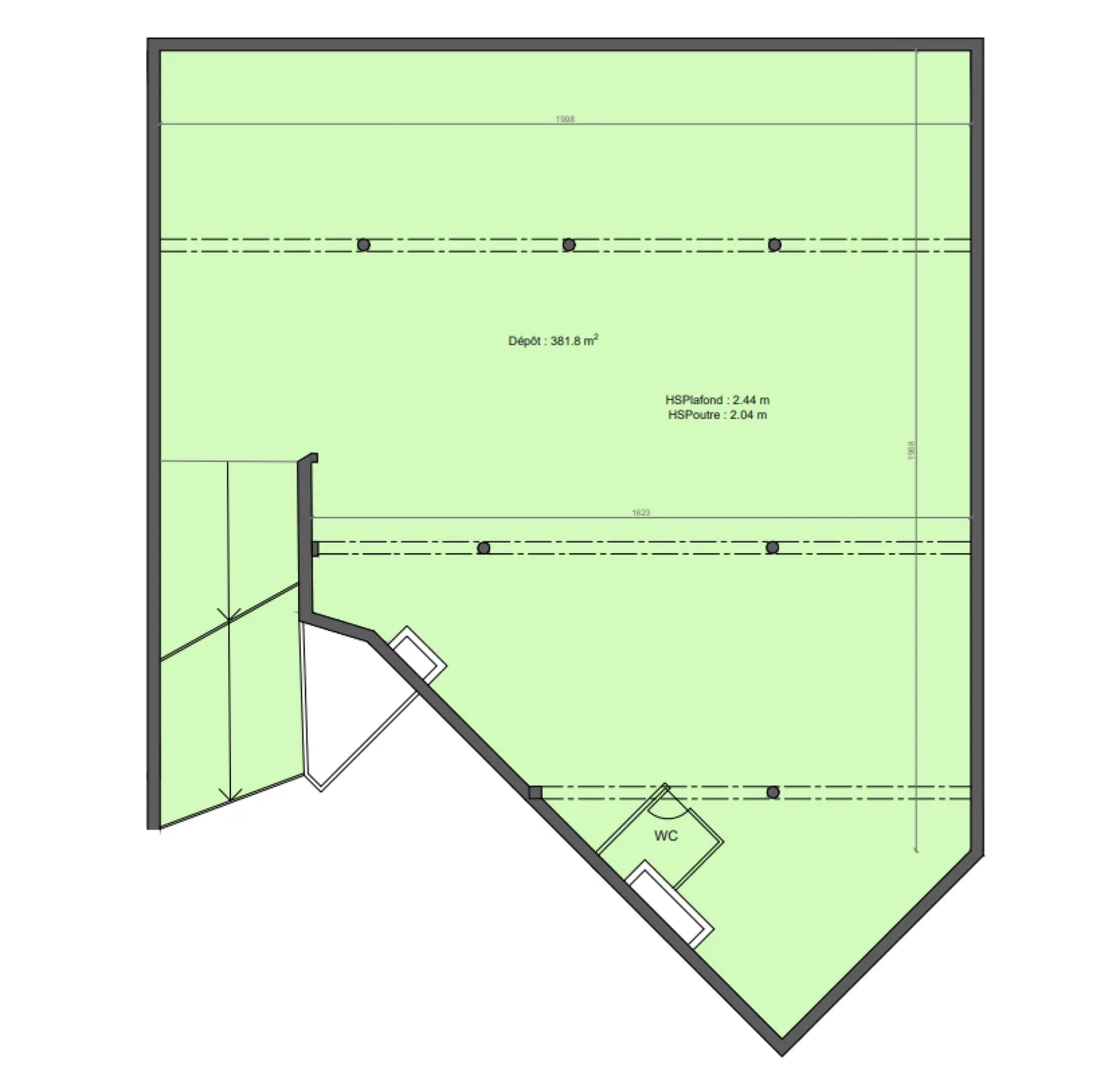 Espace de Stockage de 637 m² à Montbrillant ! - Photo 9 sur 9