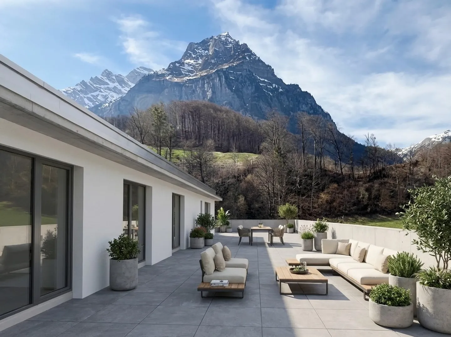 Modern Attic Apartment in Ennenda - Photo 1 of 6