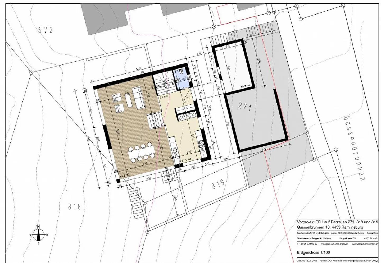 Terreno edificabile con progetto di costruzione in posizione privilegiata a Ramlinsburg - Foto 5 di 8