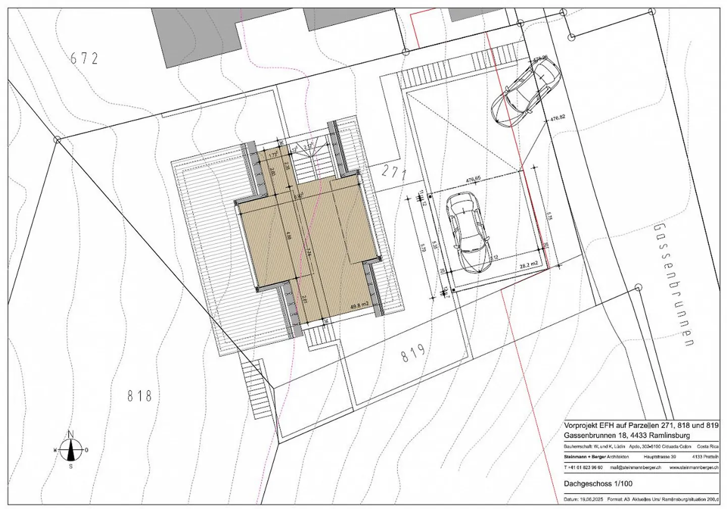 Terreno edificabile con progetto di costruzione in posizione privilegiata a Ramlinsburg - Foto 6 di 8