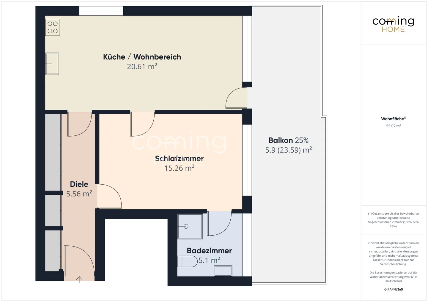 Proprietà di investimento a Mörel - Due appartamenti di 2,5 stanze e spazio ufficio come pacchetto - Foto 13 di 14