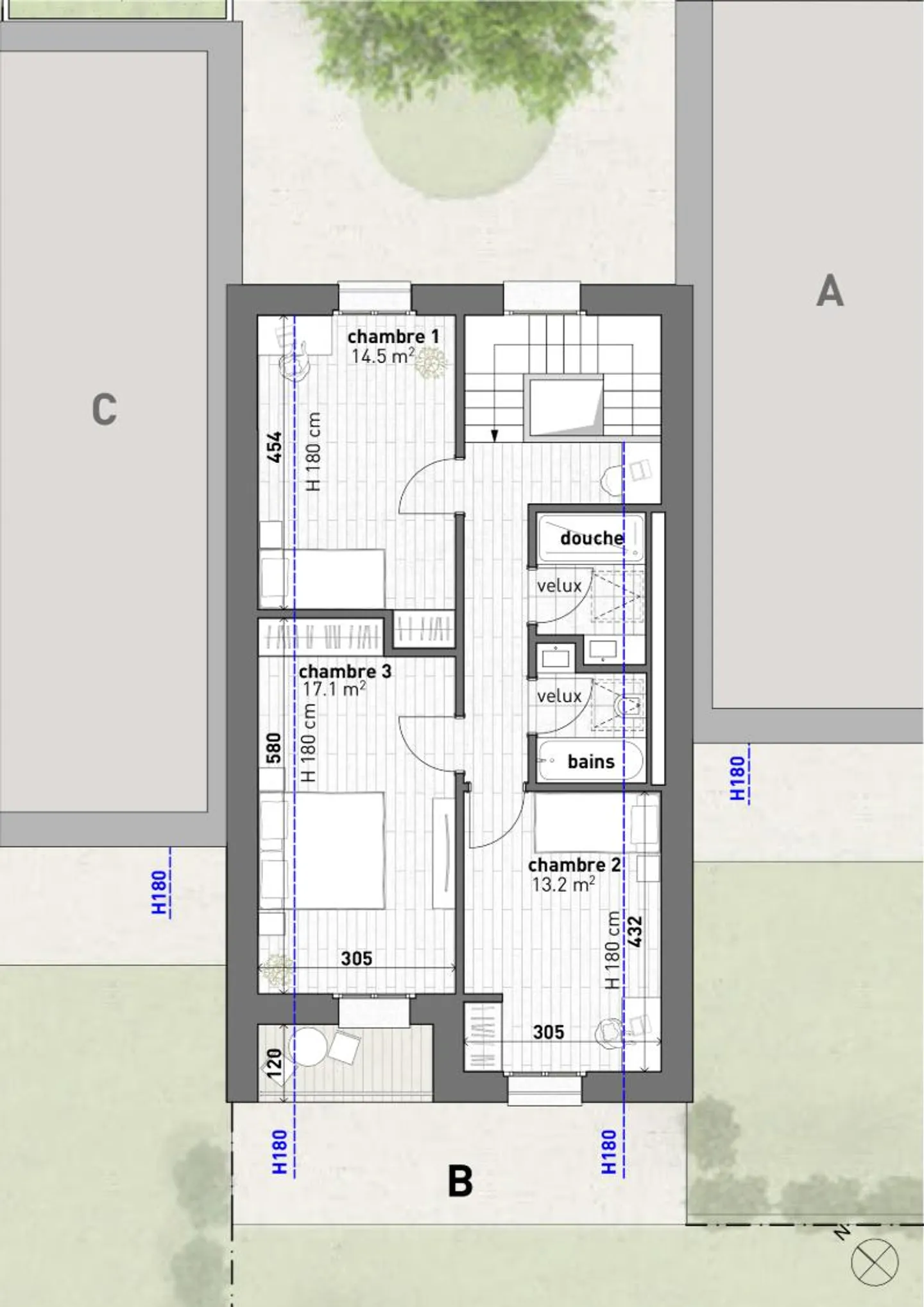 Reihenhaus 6 Zimmer - Foto 12 von 13