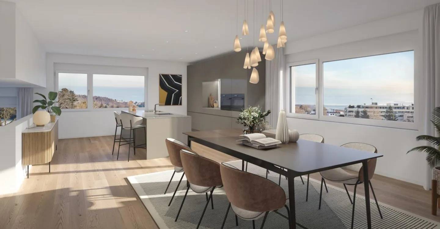 Casa bifamiliare di nuova costruzione con vista fantastica sul lago - Foto 6 di 9