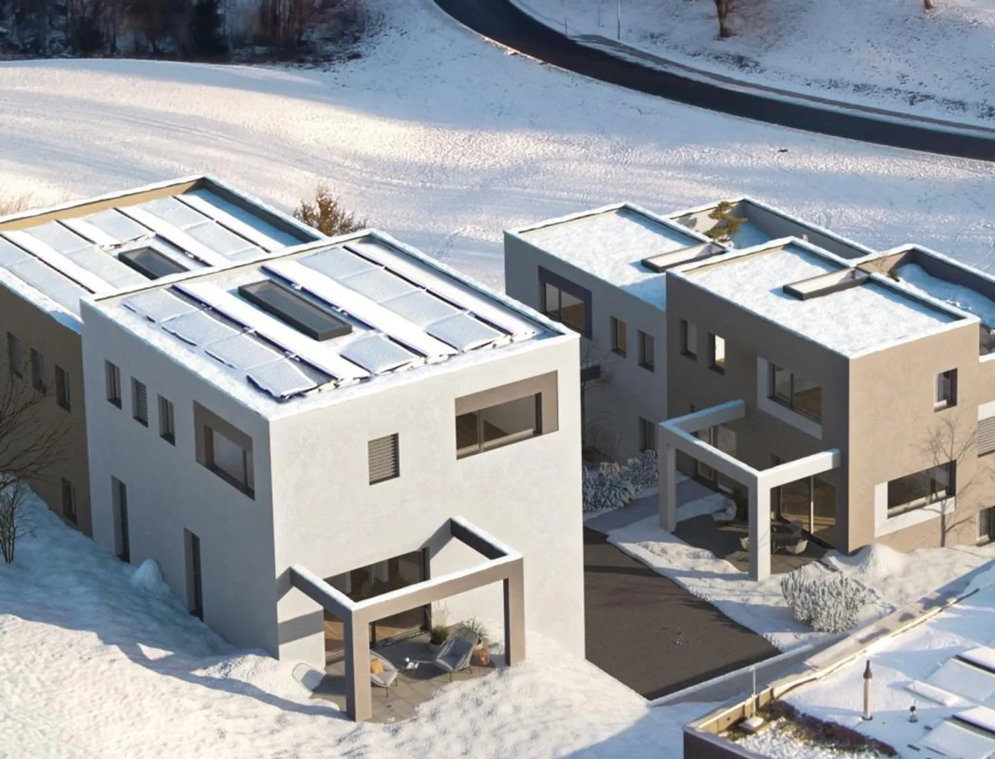 Casa bifamiliare di nuova costruzione con vista fantastica sul lago - Foto 8 di 9