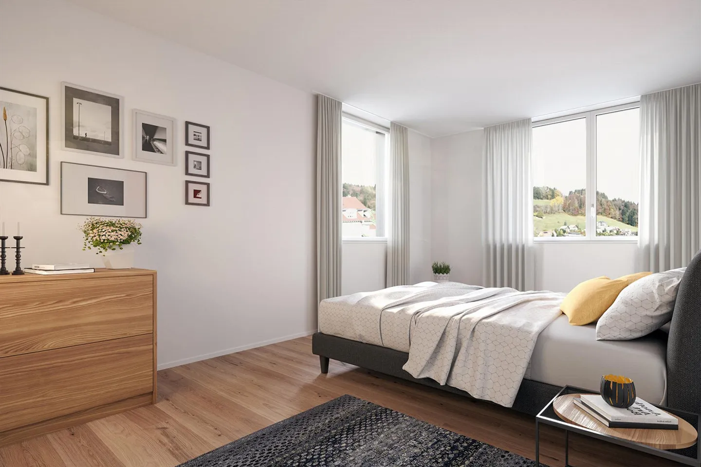 Appartamento speciale con terrazza di 3,5 stanze e terrazza soleggiata (Top A1.2) - Foto 10 di 11