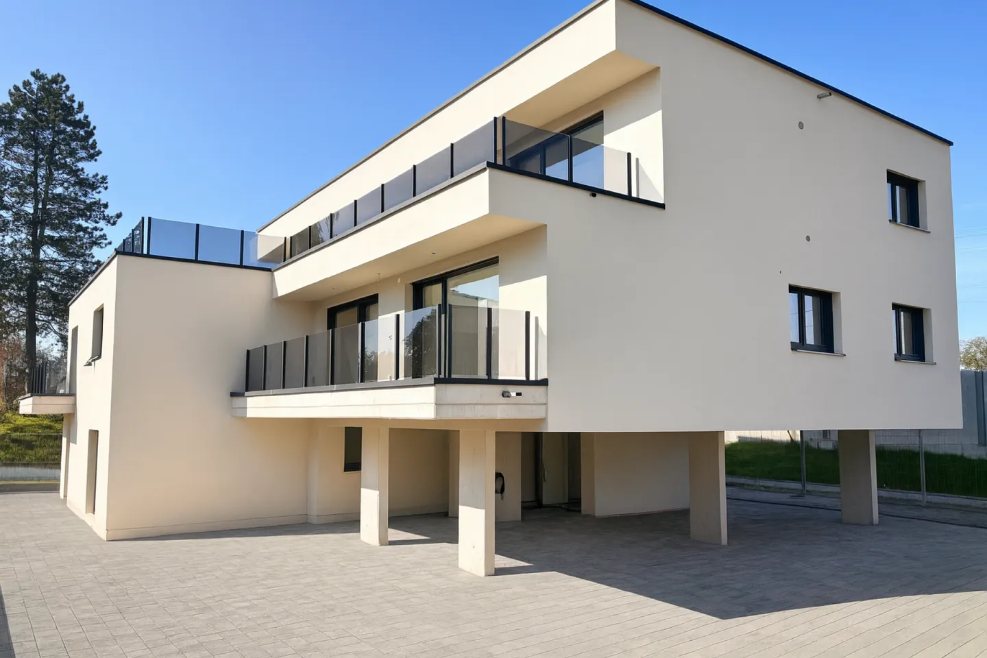 Wohnen, wo Ruhe auf Modernität trifft 3.5-Zimmer-Wohnung im Herzen von Riedt - Foto 1 von 10