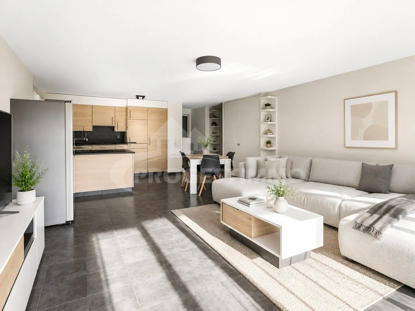 AUSSERGEWÖHNLICHE 4,5-ZIMMER-WOHNUNG MIT ALPENBLICK - Foto 1 von 12