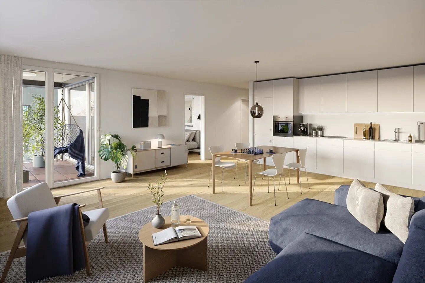 NOUVELLE OPPORTUNITÉ - Première occupation du dernier appartement de 3,5 pièces - Photo 1 sur 7