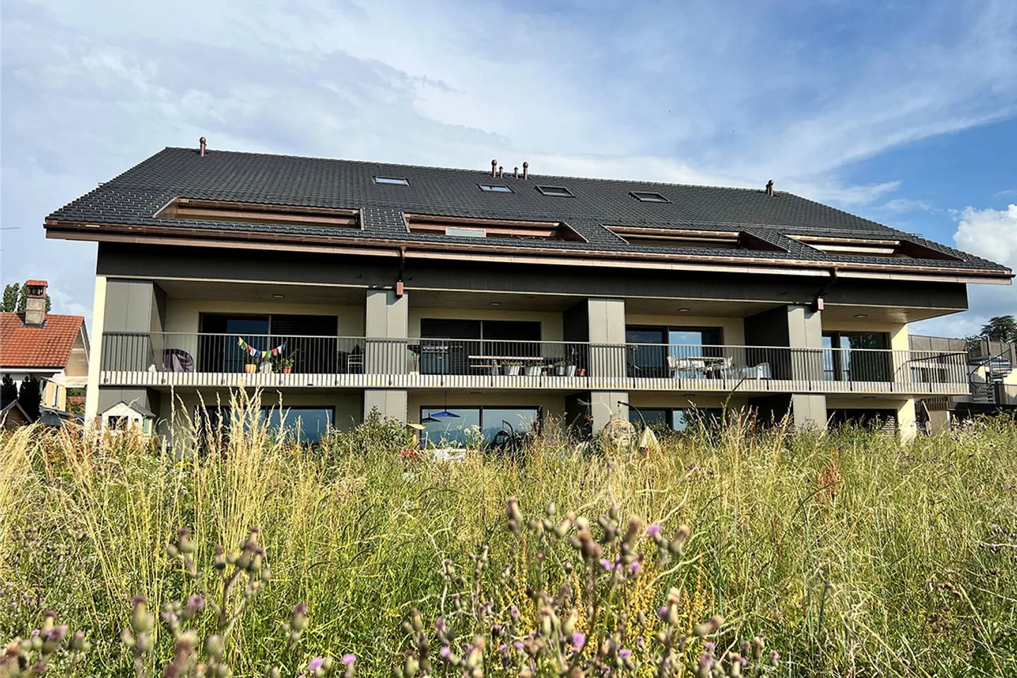 Stilvolles Duplex in Prévonloup - Foto 1 von 12