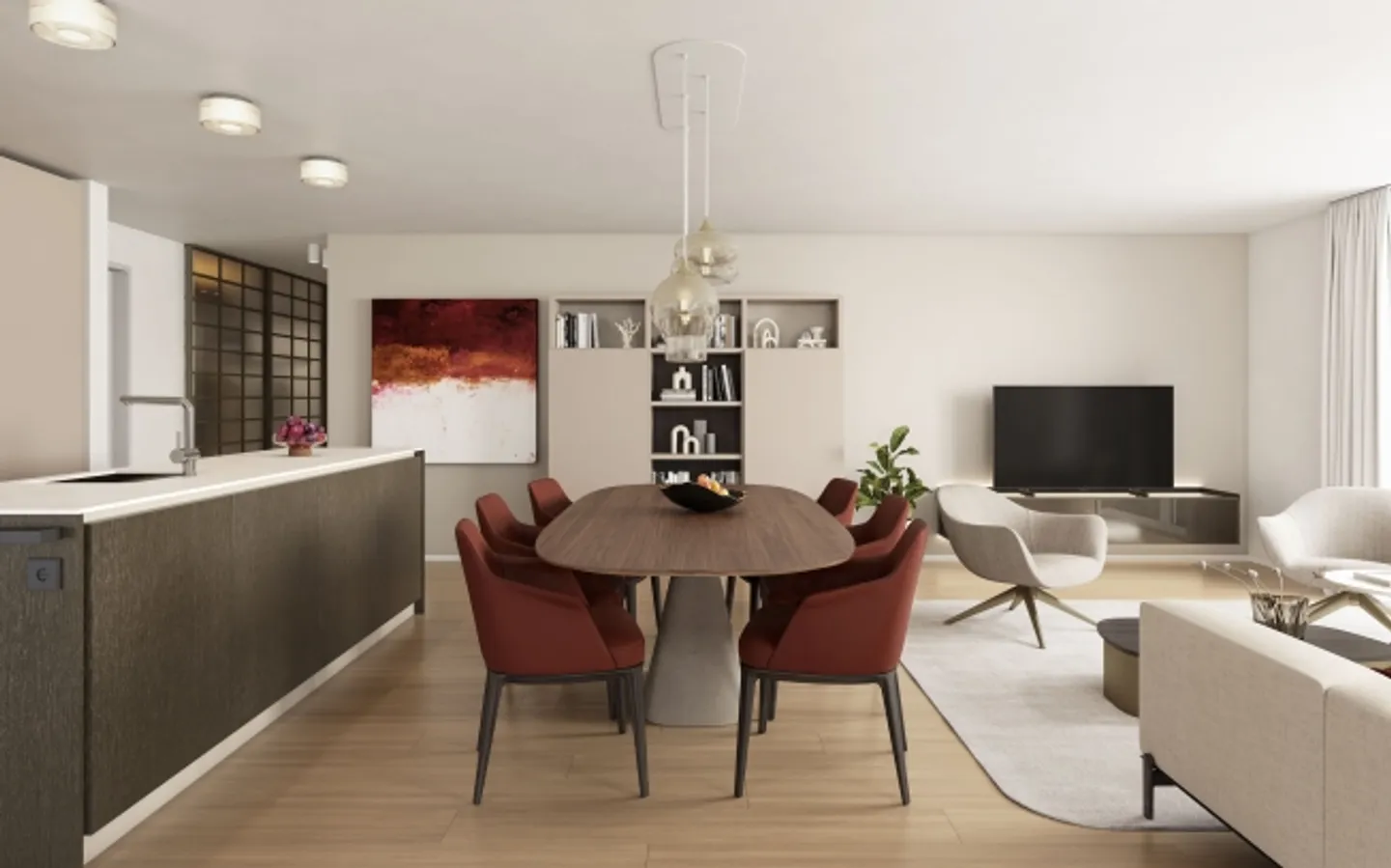 Appartement en attique de design familial luxueux à Root, à seulement 20 minutes de Zug - Photo 5 sur 10