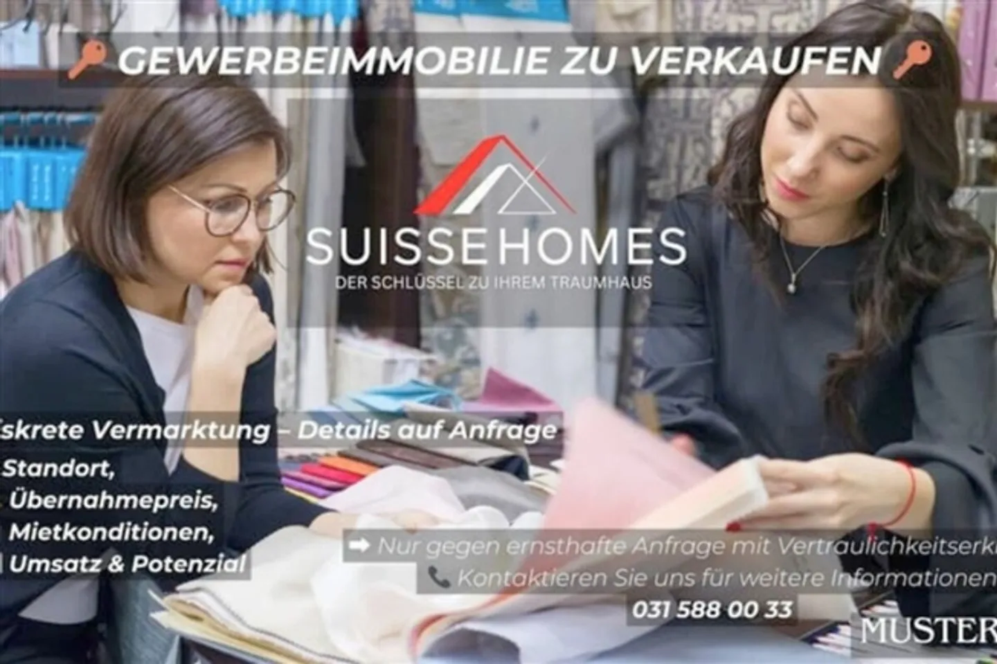 Tailoring & Textile Care in Westside Bern - ready to go from October 1, 2025 - Photo 3 of 3