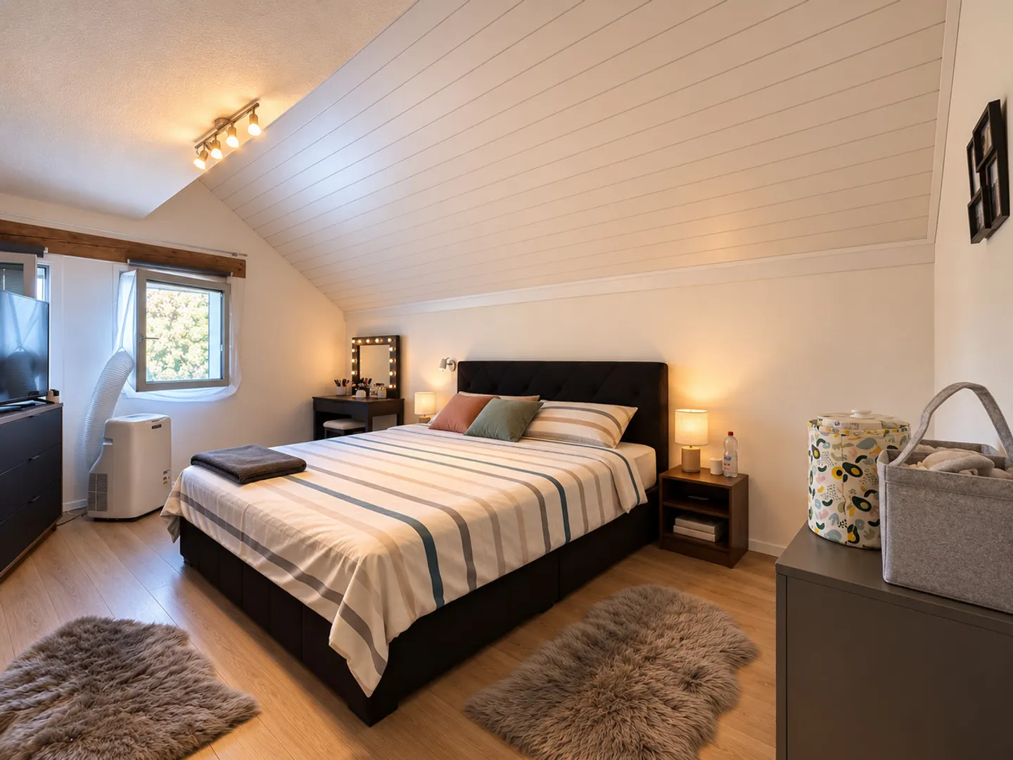 Volumes and stamp - 4.5 rooms in a renovated farm - Photo 6 of 9