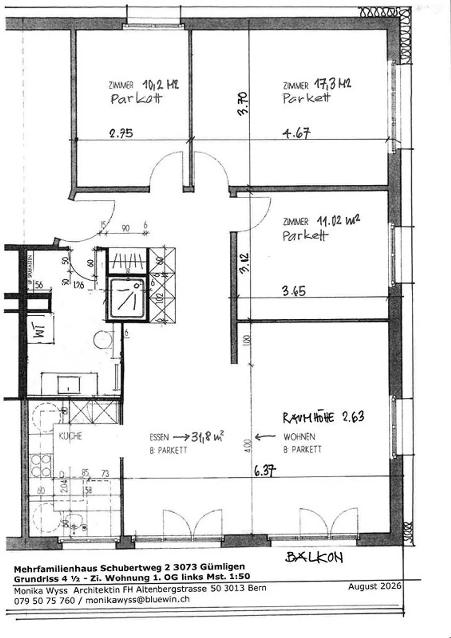 Votre nouveau chez-vous : appartement rénové de 4,5 pièces avec balcon ! - Photo 10 sur 10