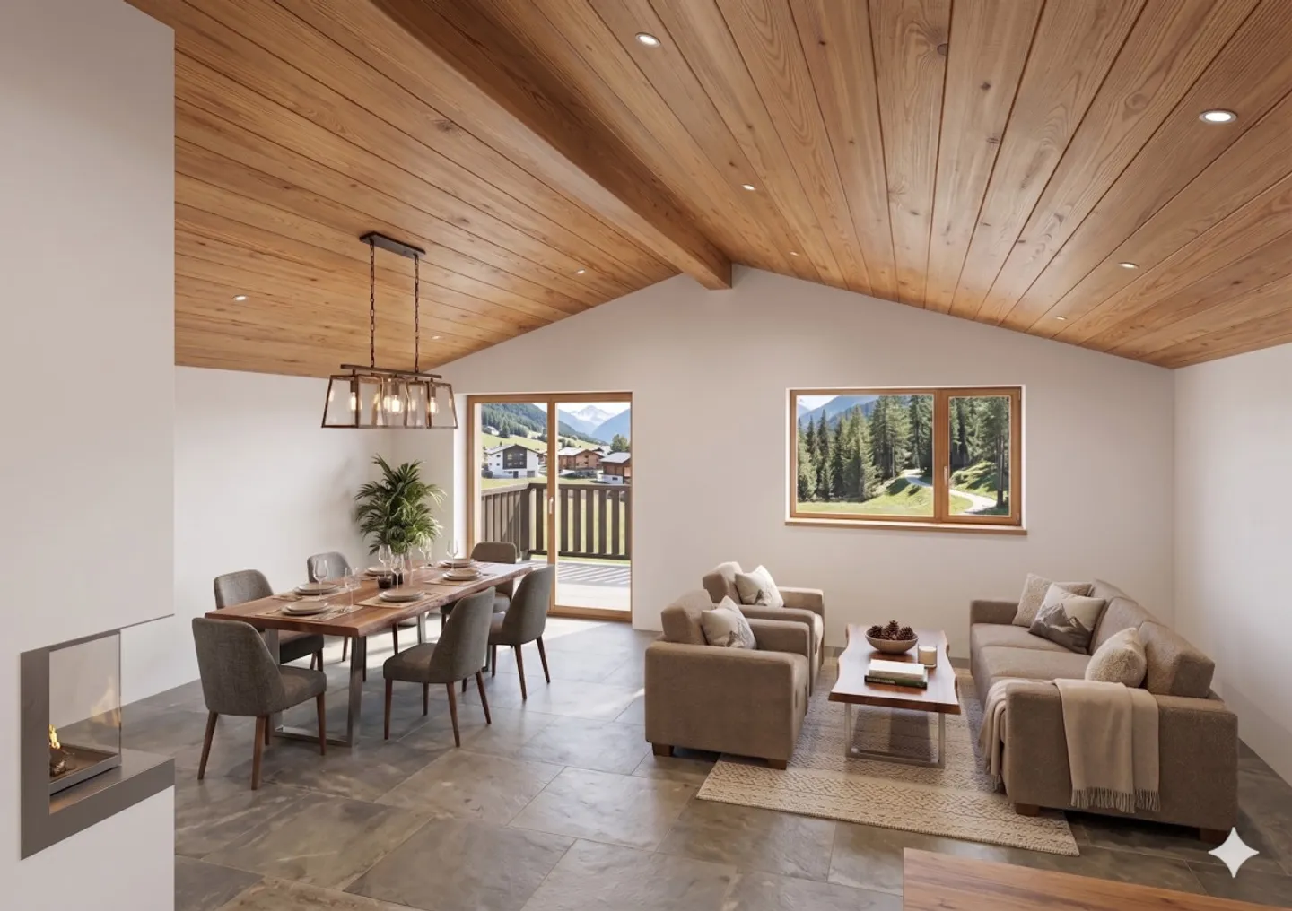 New Row Chalets Les Granges sur Salvan - Photo 2 of 4