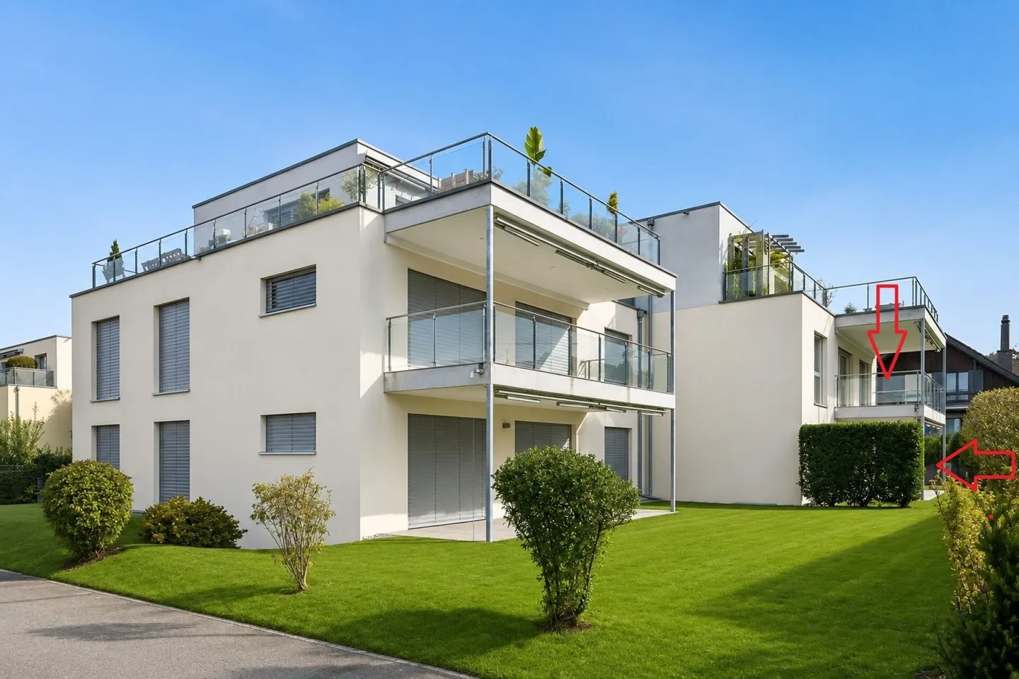 Vivre comme dans une maison individuelle - Belle maisonette de 5,5 pièces avec espace jardin et balcon à Fahrwangen au bord du lac Hallwil - Photo 3 sur 16