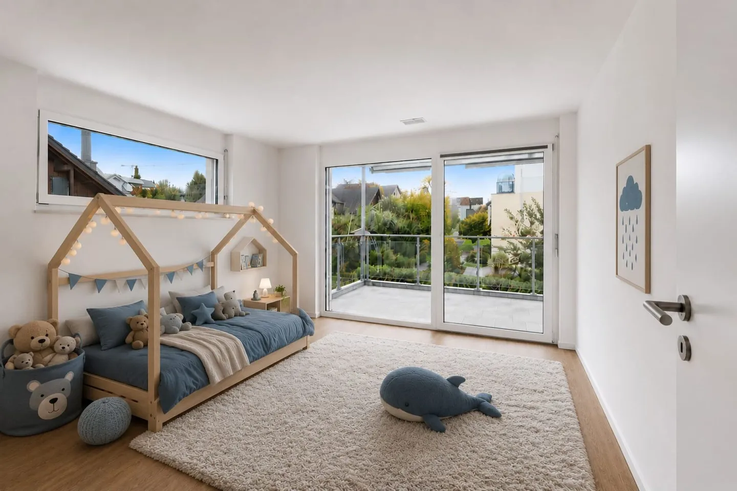 Vivre comme dans une maison individuelle - Belle maisonette de 5,5 pièces avec espace jardin et balcon à Fahrwangen au bord du lac Hallwil - Photo 12 sur 16