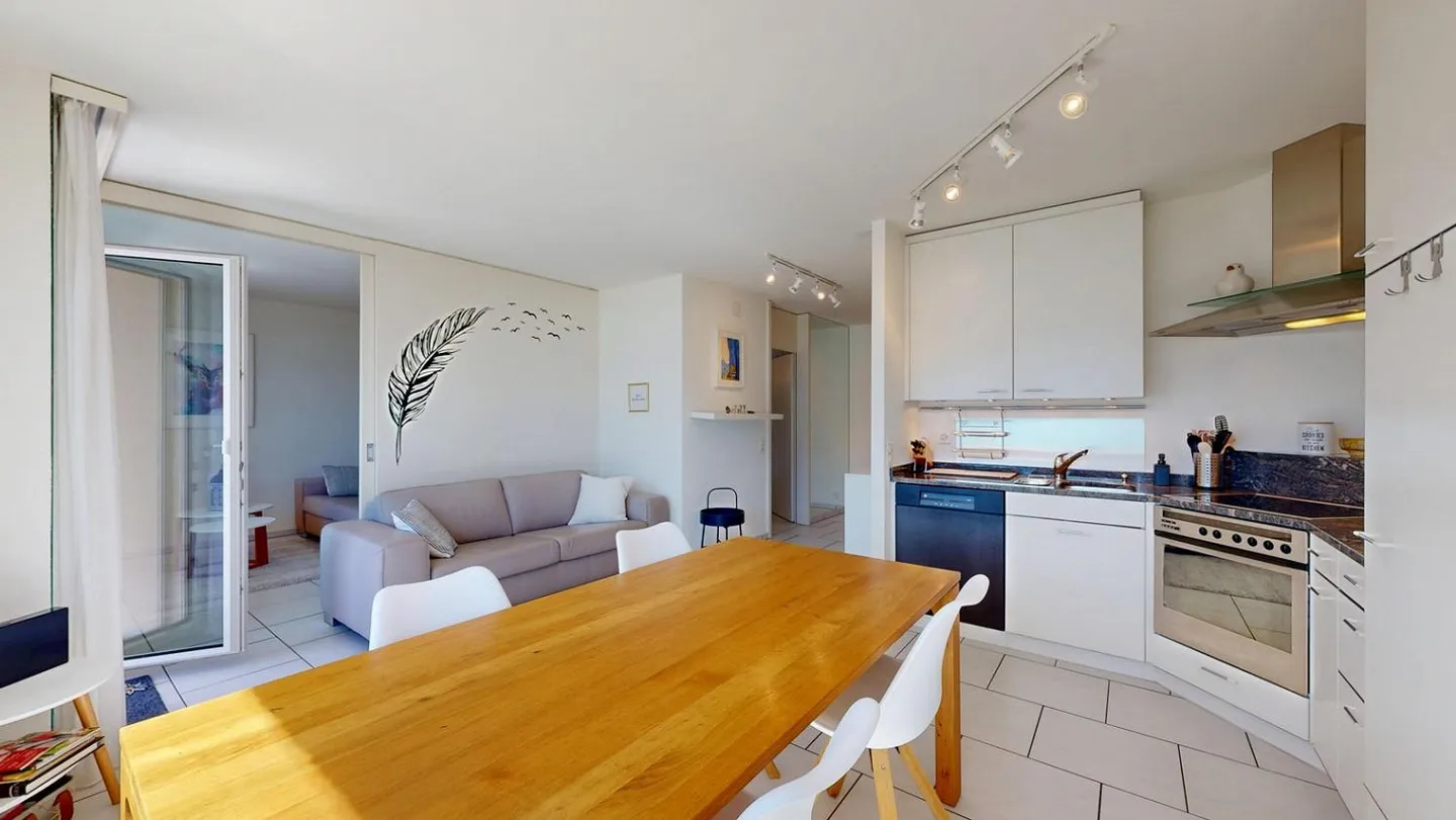 2 ½ Room Holiday Apartment, UG West in Oberhofen on Lake Thun! - Photo 3 of 13