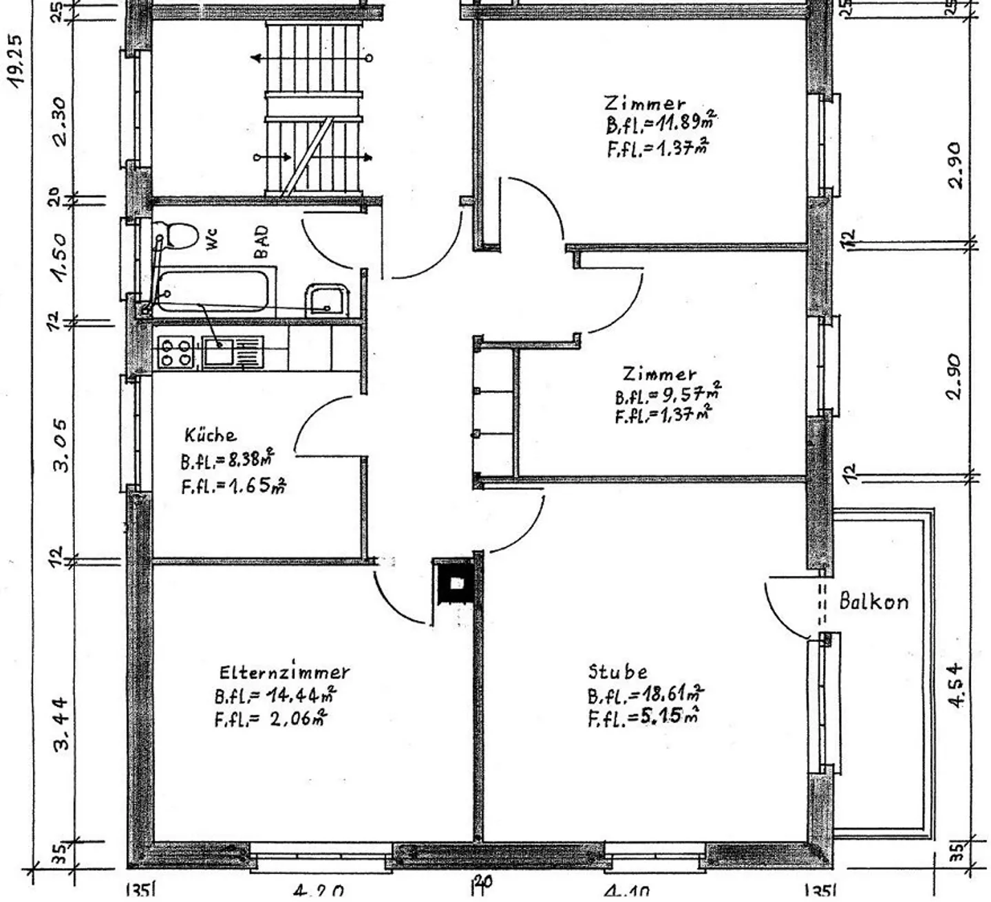 Moderne Wohnung mit schöner Aussicht - Foto 7 von 7