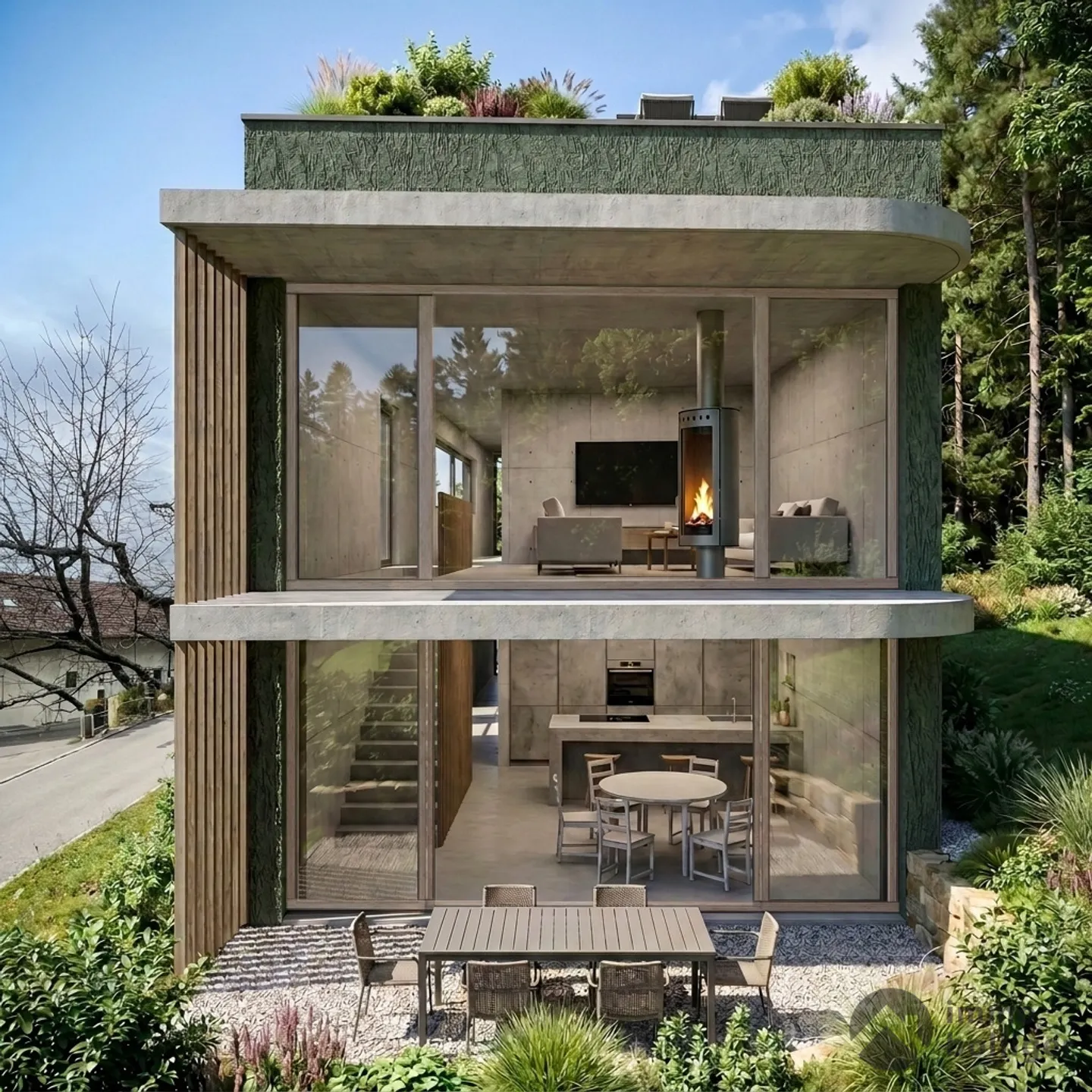 Casa Familiare Moderna al Confine del Bosco - Foto 7 di 15