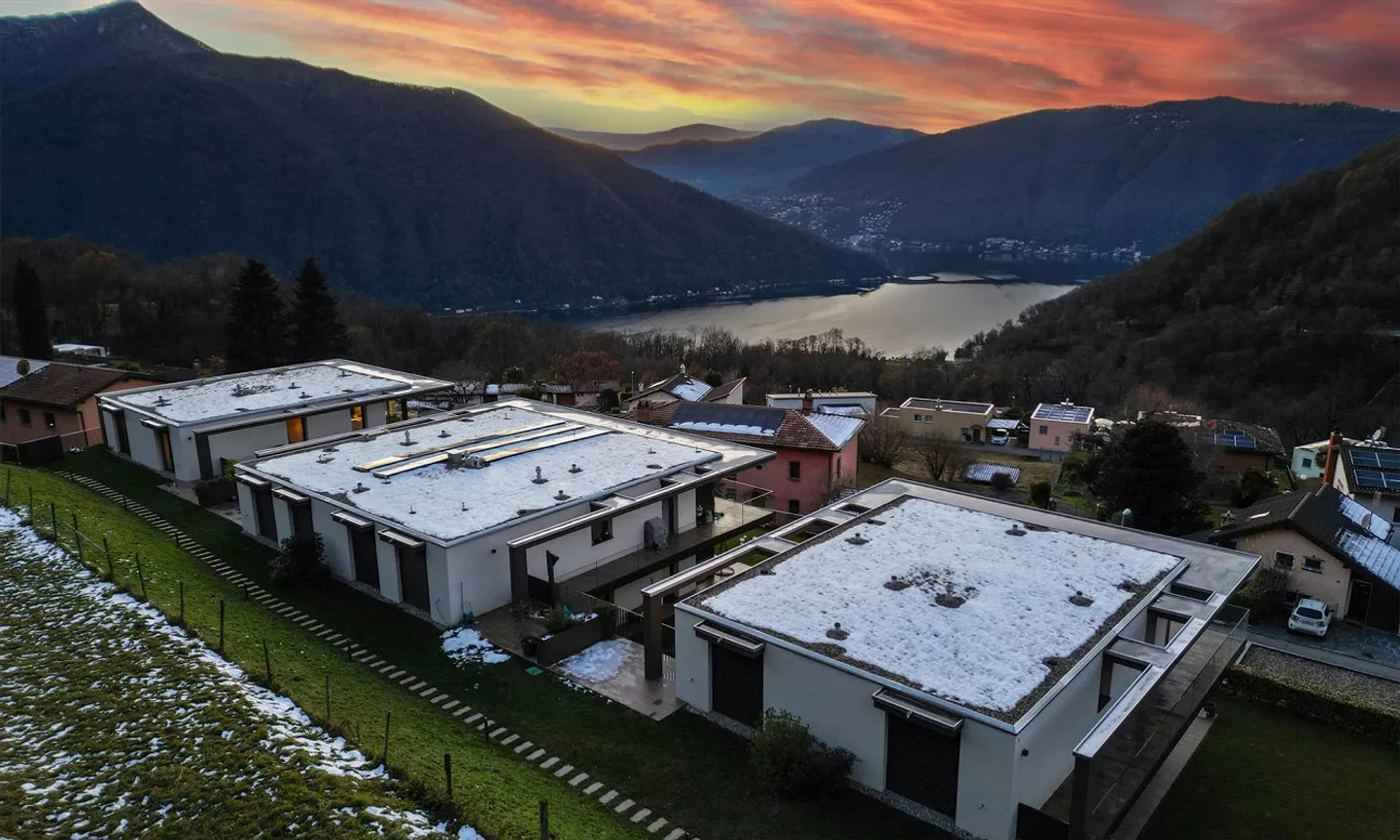 Elegantes Dachgeschoss mit 4,5 Zimmern und Seeblick-Terrasse in Rovio - Foto 9 von 11