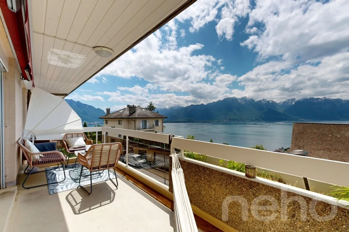 Appartamento con vista panoramica sul lago? Investimento locativo, Chernex - Foto 1 di 12