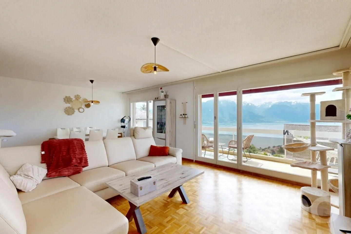 Appartamento con vista panoramica sul lago? Investimento locativo, Chernex - Foto 2 di 12