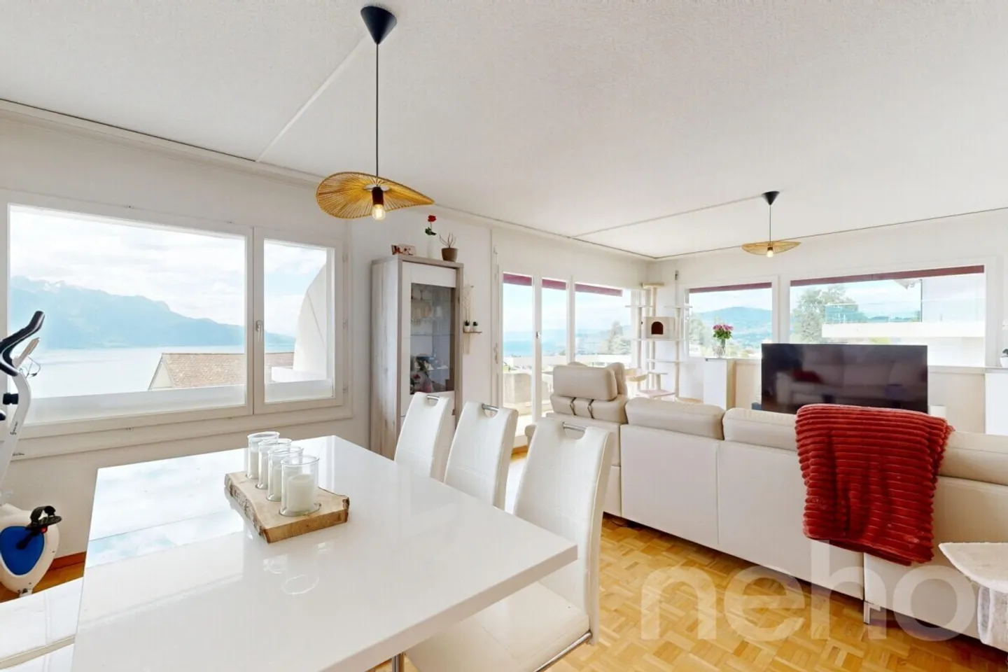 Appartamento con vista panoramica sul lago? Investimento locativo, Chernex - Foto 3 di 12