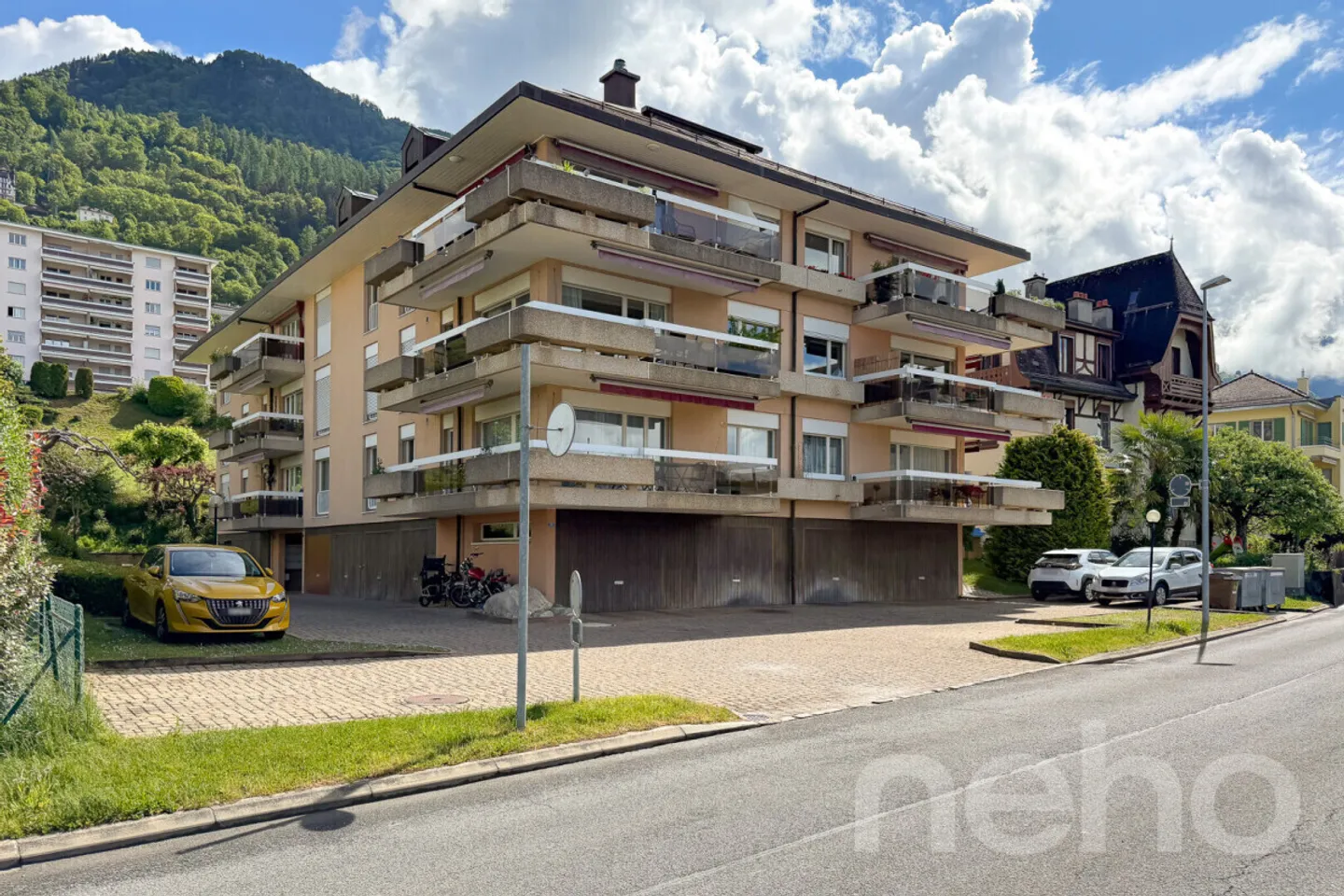 Appartamento con vista panoramica sul lago? Investimento locativo, Chernex - Foto 10 di 12