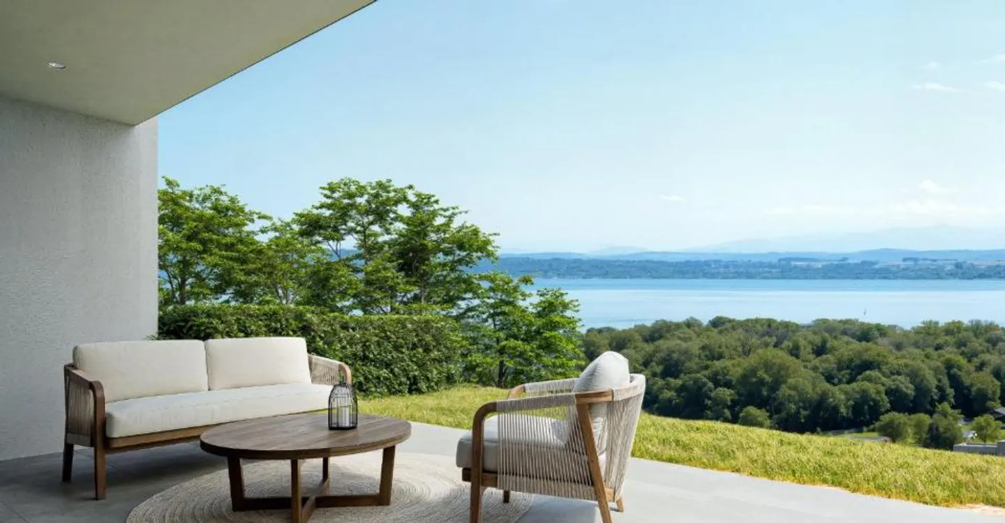 Zeitgenössische 5,5-Zimmer Doppelhaushälfte mit Seeblick! - Foto 5 von 7