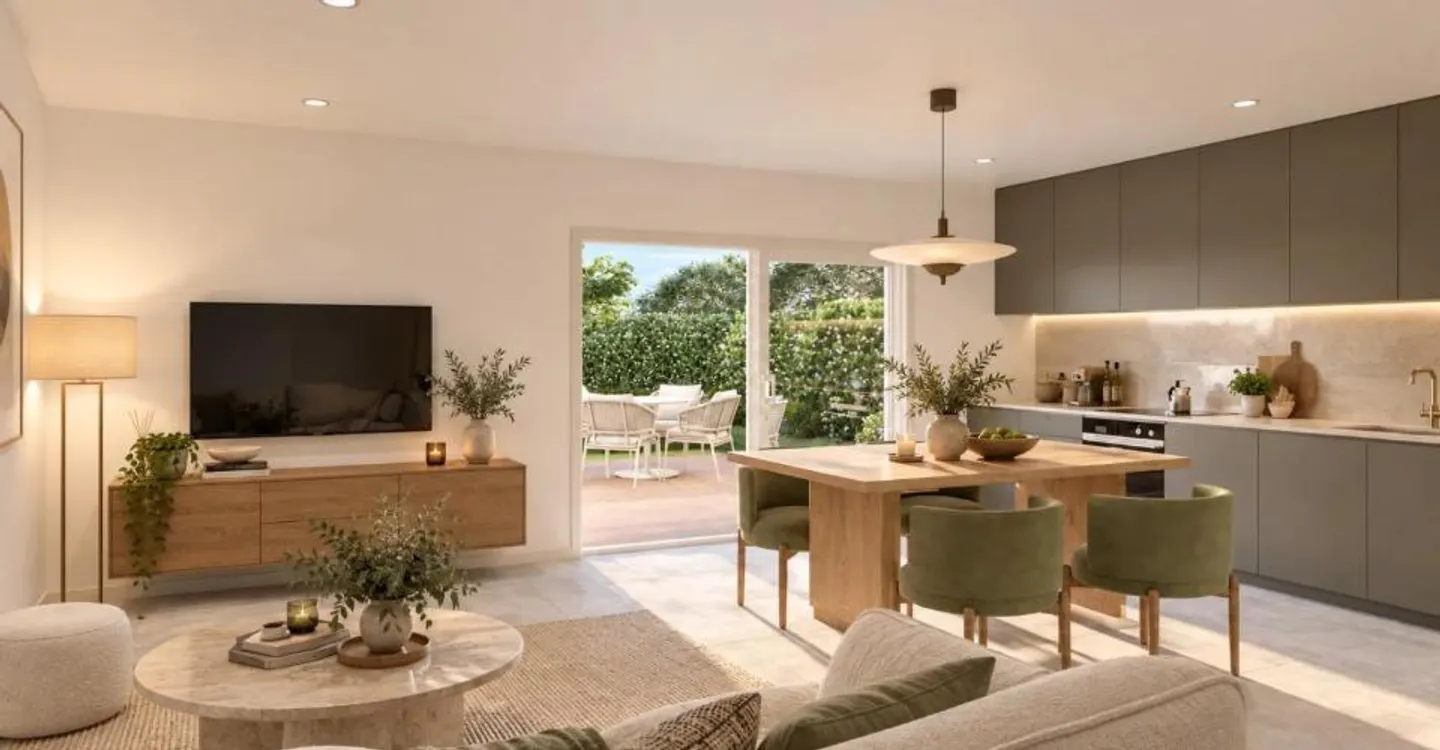 3.5 rooms - garden-level apartment in Gingins - Minergie - Delivery 2 - Photo 1 of 3