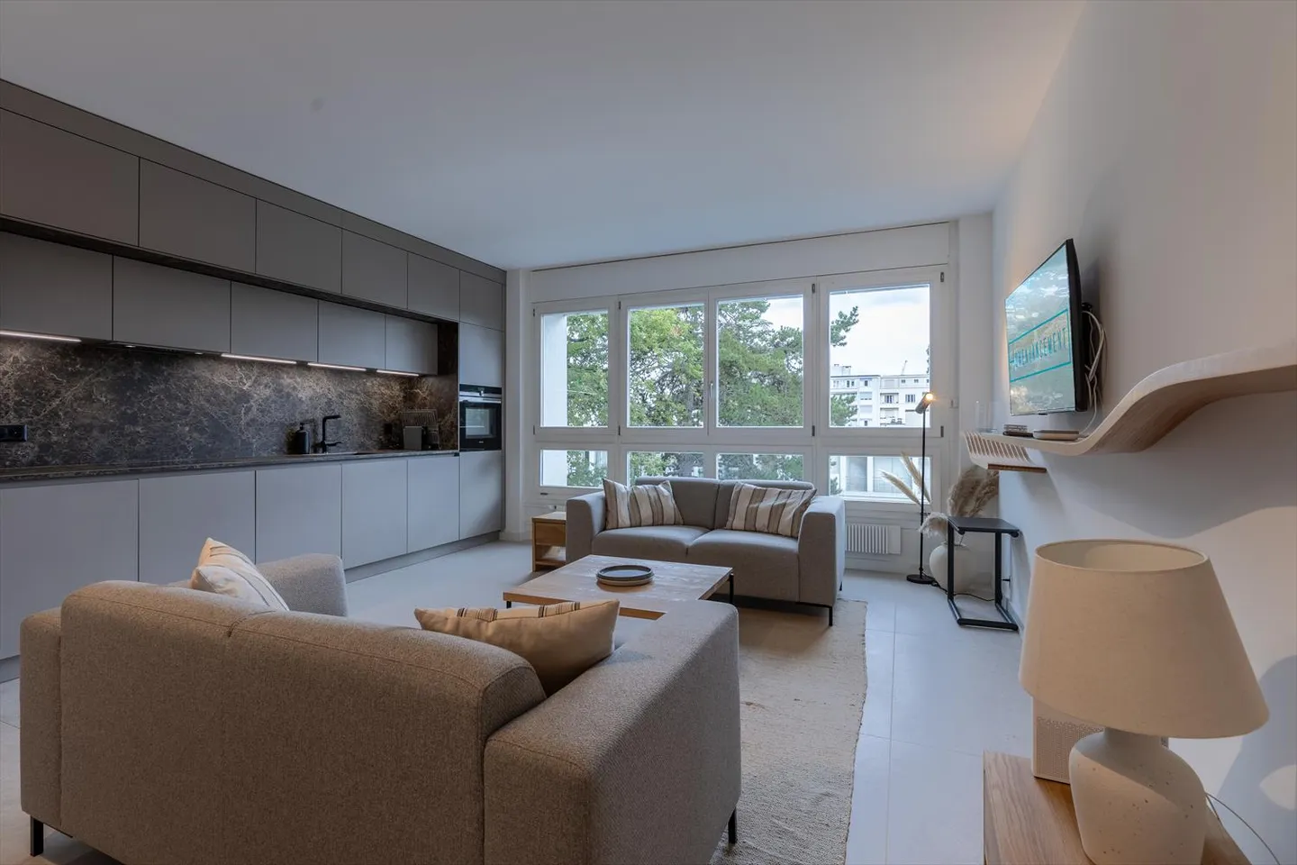 Stupendo appartamento con 2 camere da letto in affitto a Ginevra - Posizione ideale e completamente attrezzato - Foto 1 di 11