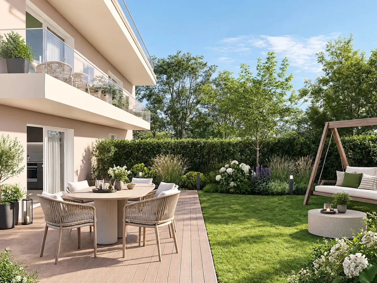 Appartamento nuovo 3.5 locali a Gingins - Minergie, giardino, terrazza - Consegna 2 - Foto 1 di 4