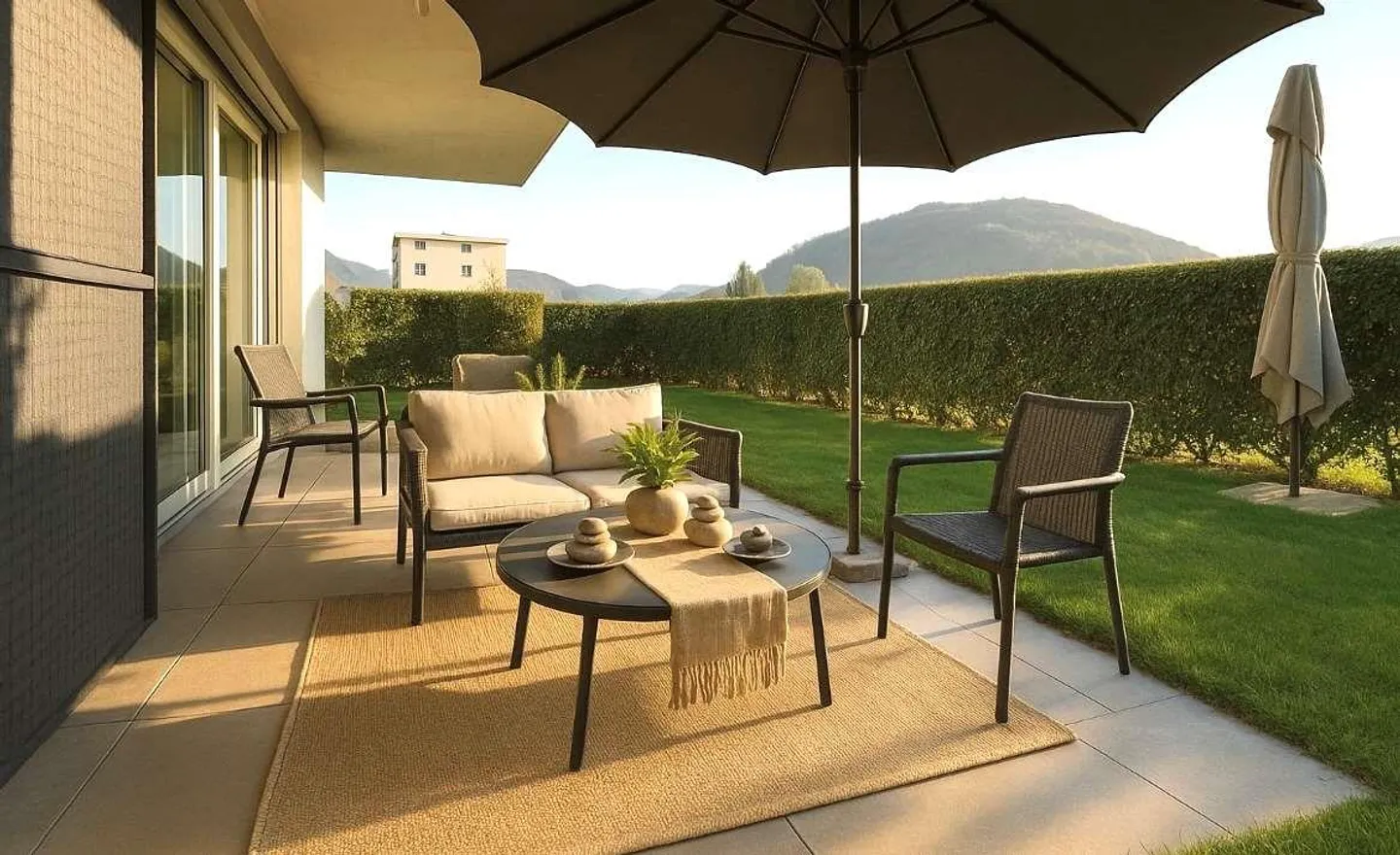 Appartamento elegante con grande terrazza e giardino privato - Foto 2 di 13