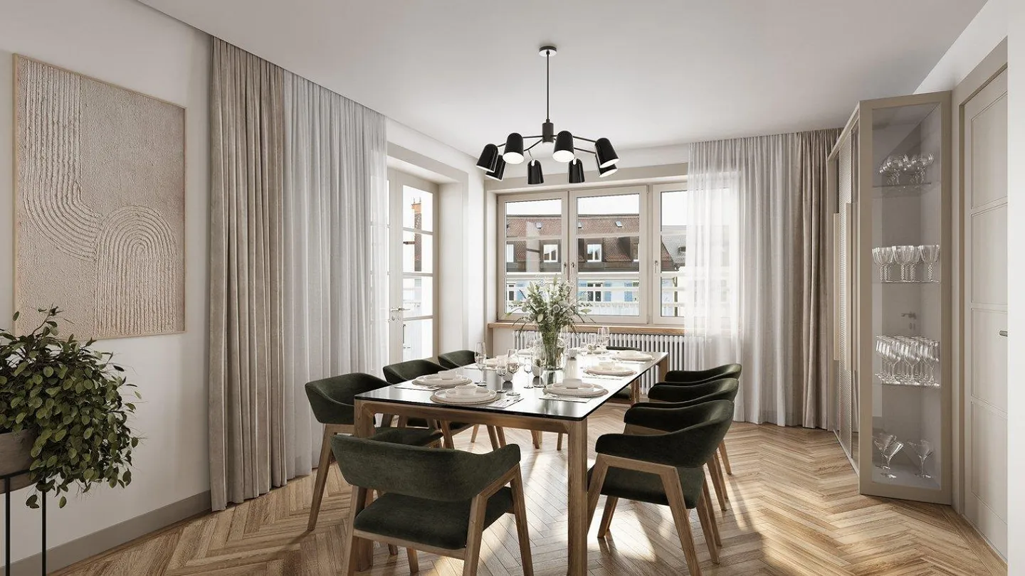 Appartamento esclusivo di 5,5 stanze con balcone a Zurigo Wollishofen - Foto 2 di 5